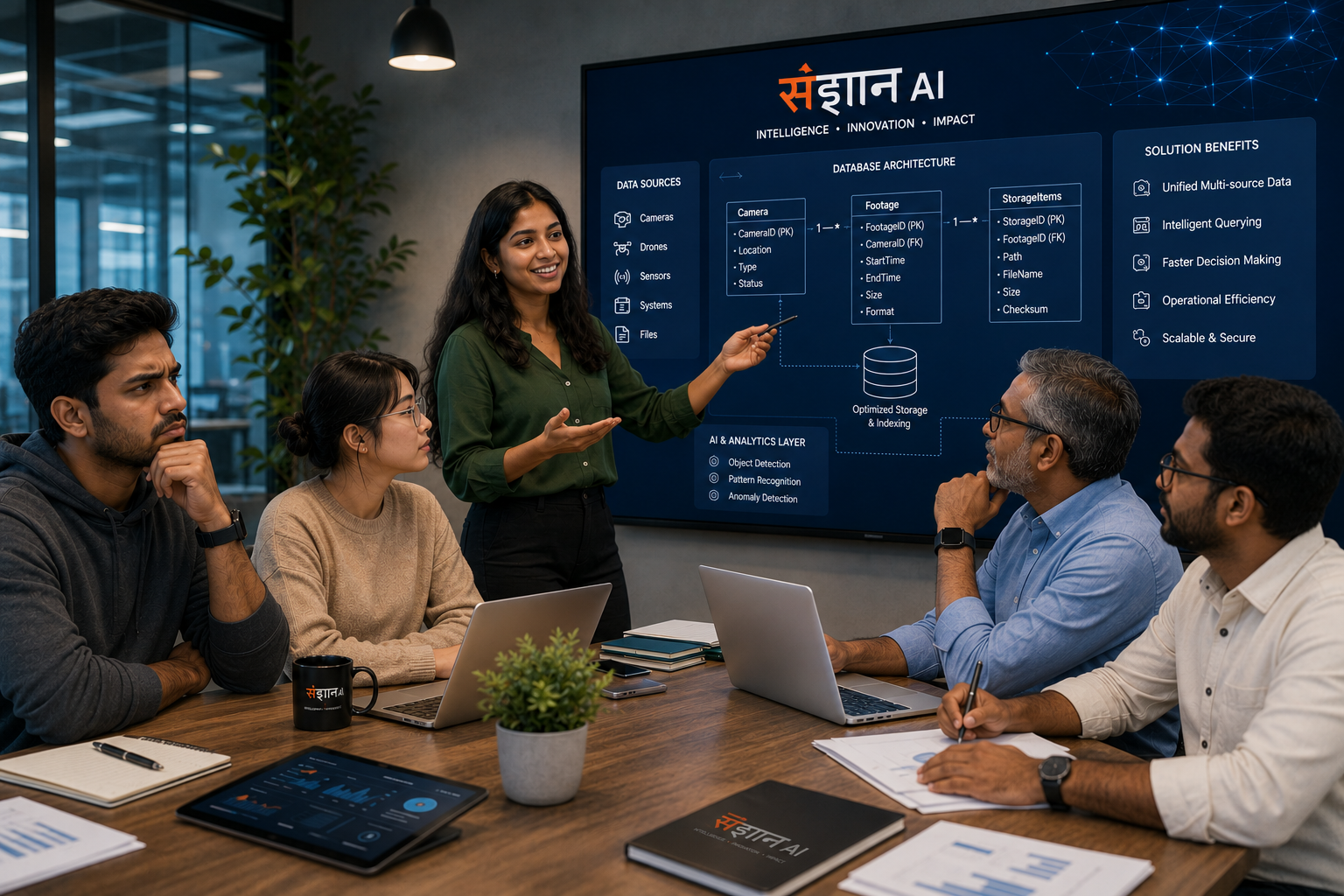Sangyan AI Collaboration Network