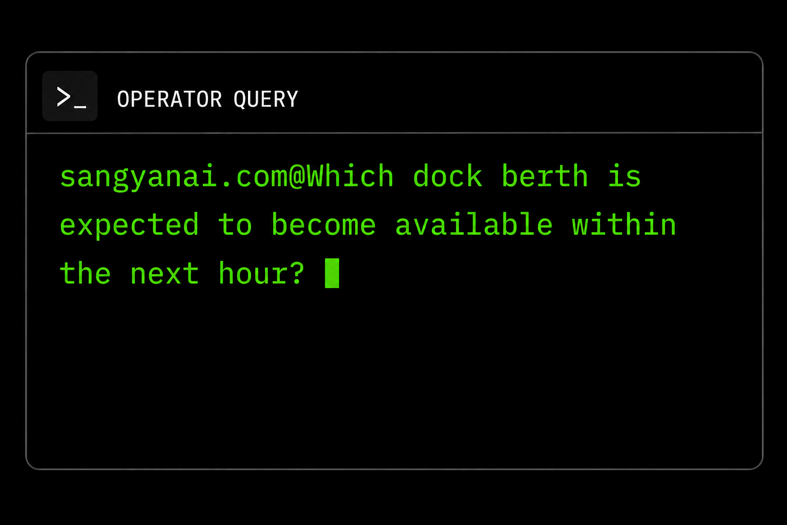 Port Surveillance Query